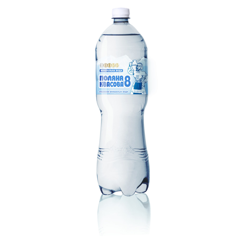 Мінеральна вода АЛЕКС Поляна Квасова-8, 1,5л (1526300) - изображение 1