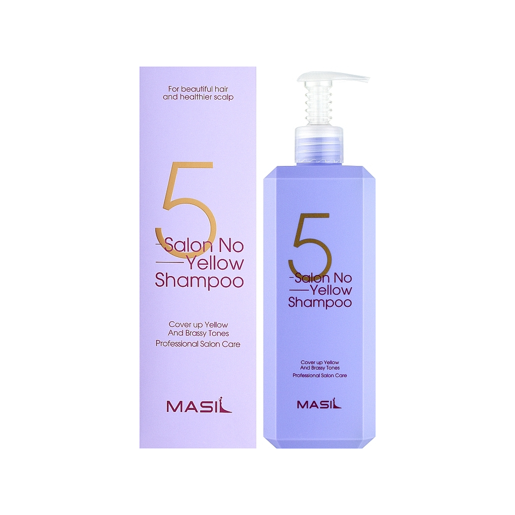 Шампунь Masil 5 Salon No Yellow Shampoo 500 мл (8809744061191) - зображення 2