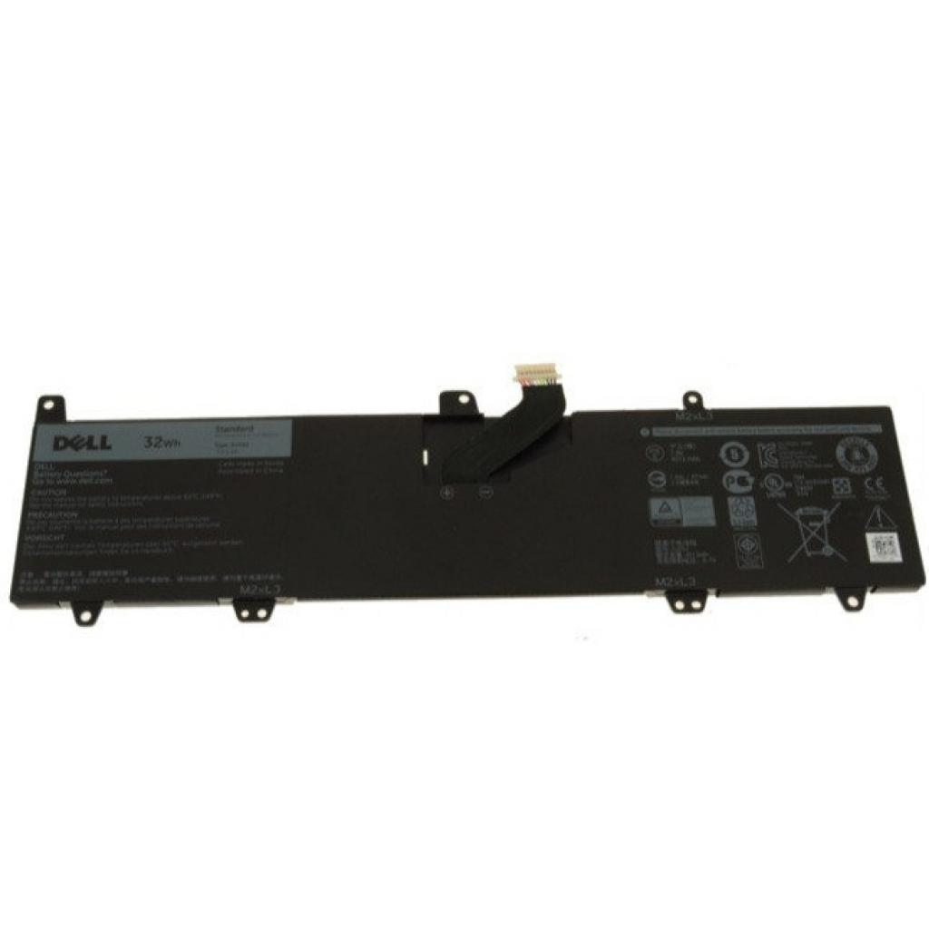 Акумулятор до ноутбука Dell Inspiron 11-3162 0JV6J, 32Wh (4013mAh), 2cell, 7.6V, Li-ion, (A47304) - зображення 1