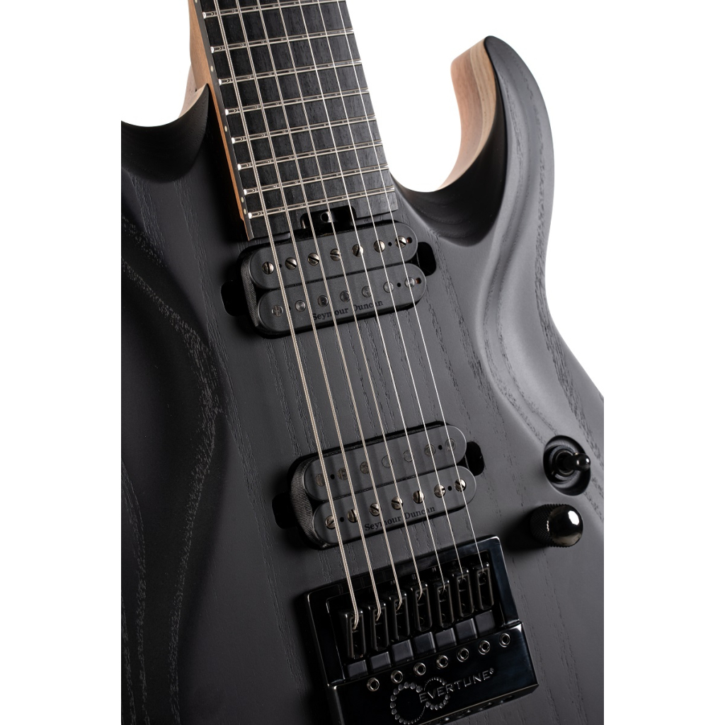 Електрогітара Cort KX707 EverTune (Open Pore Black) - зображення 8