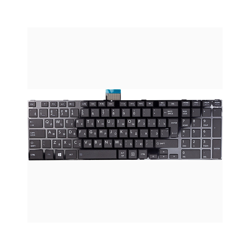 Клавіатура ноутбука Toshiba Satellite L55-A5284 чорна (KB310791) - зображення 1
