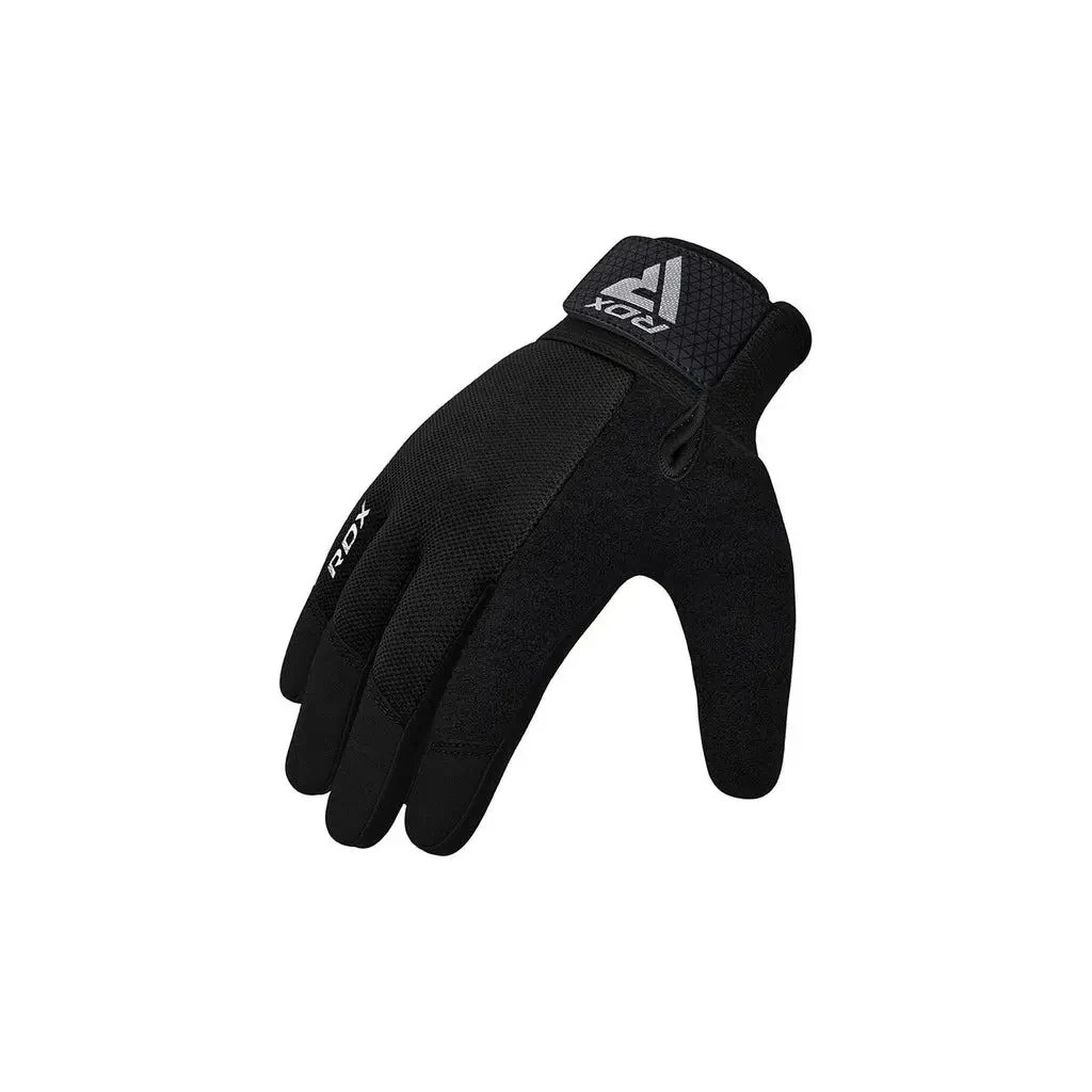 Рукавички для фітнесу RDX W1 Full Finger Plus Black M (WGA-W1FB-M+) - изображение 5