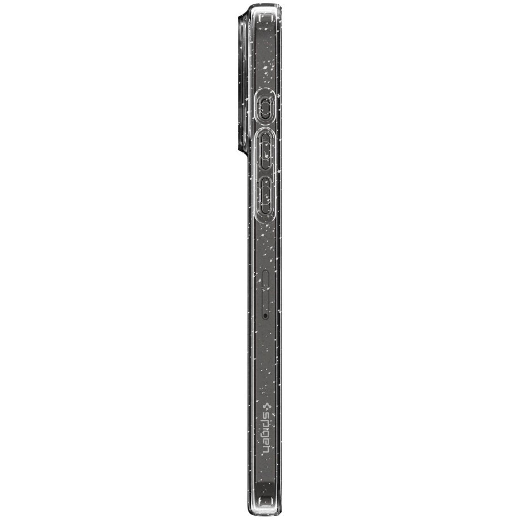 Чохол до мобільного телефона Spigen Apple iPhone 15 Pro Liquid Crystal Glitter Crystal Quartz (ACS06701) - изображение 7