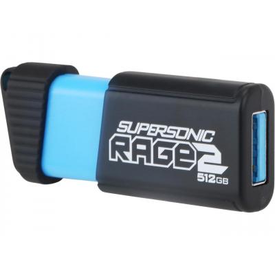 USB флеш накопичувач Patriot 512GB Supersonic Rage 2 USB 3.1 (PEF512GSR2USB) - зображення 2