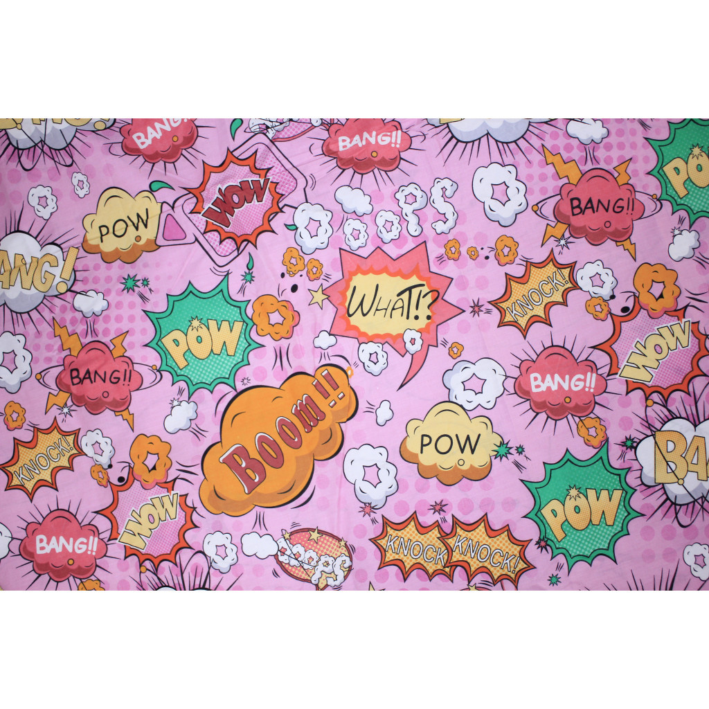 Постільна білизна MirSon Бязь Ranforce Elite 17-0512 Bombs pink Сімейний 160x220 (2200004733357) - зображення 4