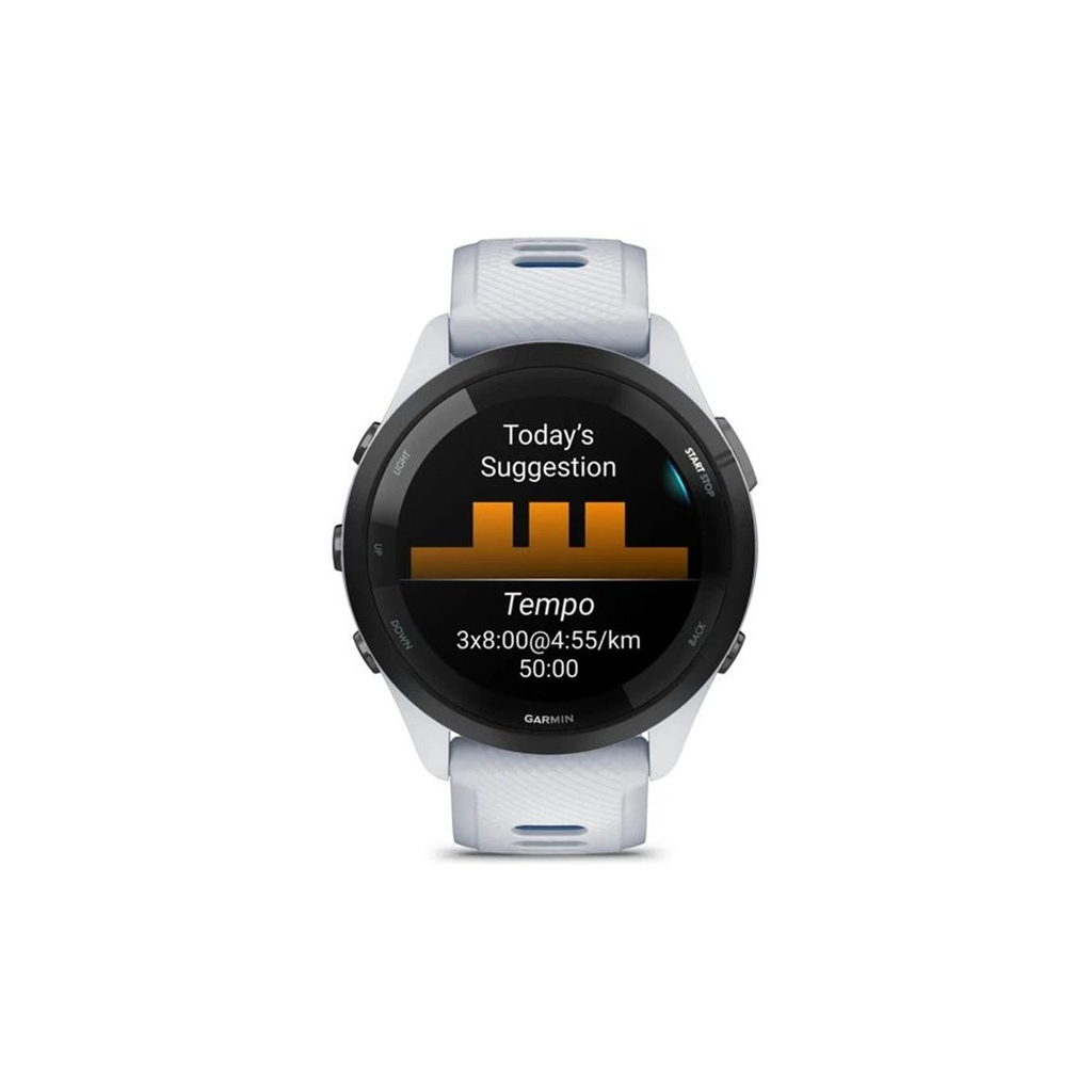 Смарт-годинник Garmin Forerunner 265, Whitestone, GPS (010-02810-11) - зображення 7