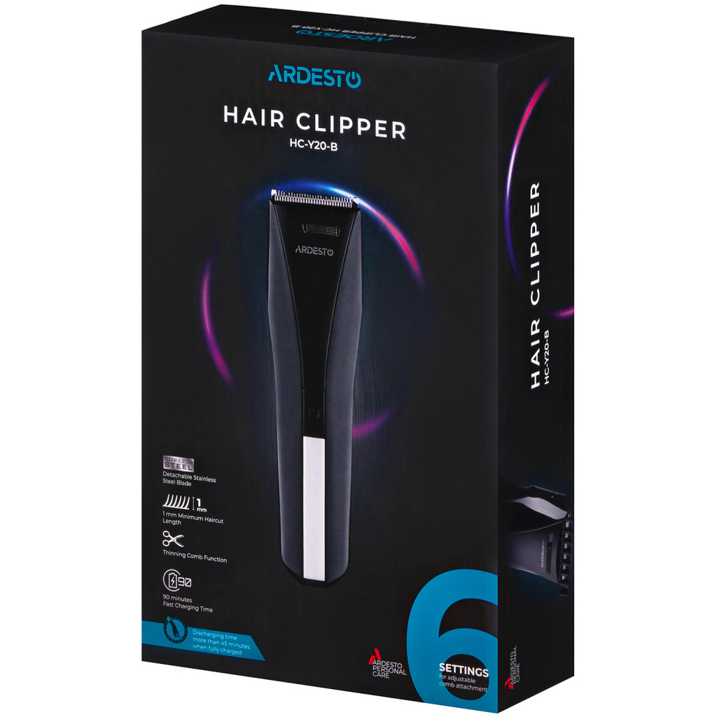 Машинка для стрижки Ardesto HC-Y20-B - зображення 9