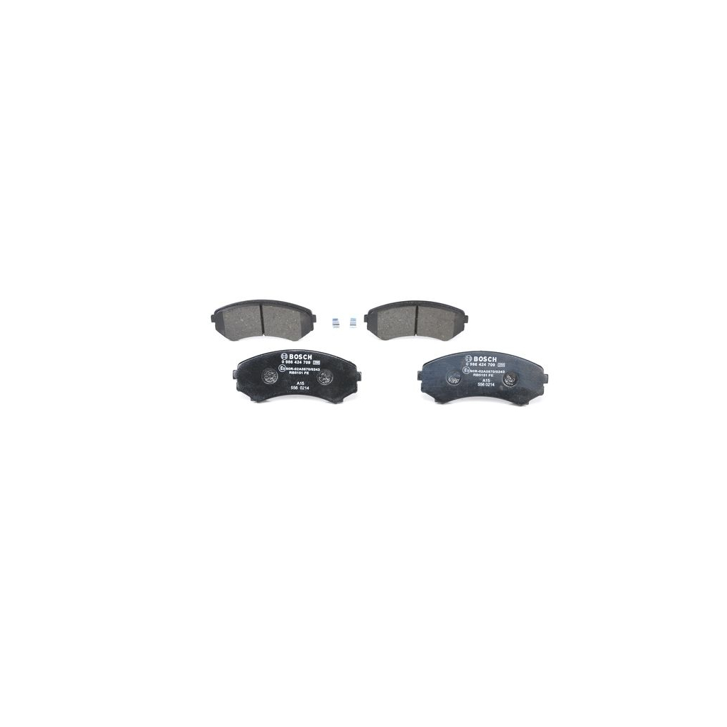 Гальмівні колодки Bosch 0 986 424 709 - зображення 2