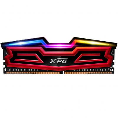 Модуль пам'яті для комп'ютера DDR4 8GB 2666 MHz XPG Spectrix D40 Red ADATA (AX4U266638G16-BRS) - зображення 1