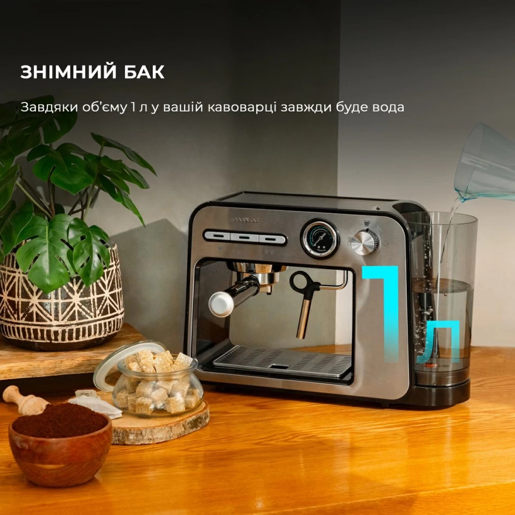 Ріжкова кавоварка еспресо Cecotec CCTC-01983 - зображення 8
