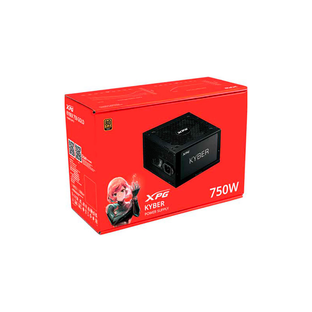 Блок живлення ADATA 750W (KYBER750G-BKCEU) - зображення 7