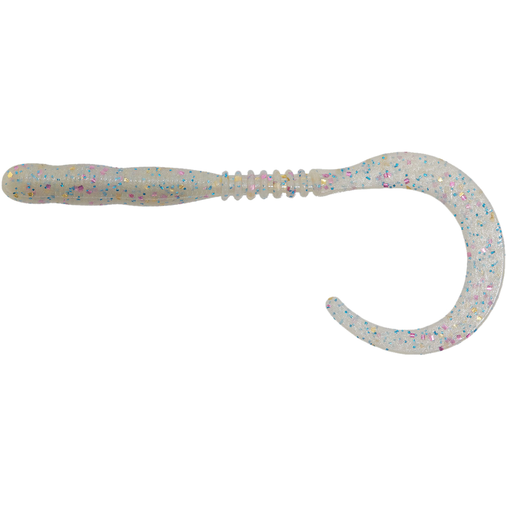 Силікон рибальський Reins CURLY CURLY 211 UV Pearl Candy 15шт (1552.08.01) - зображення 1