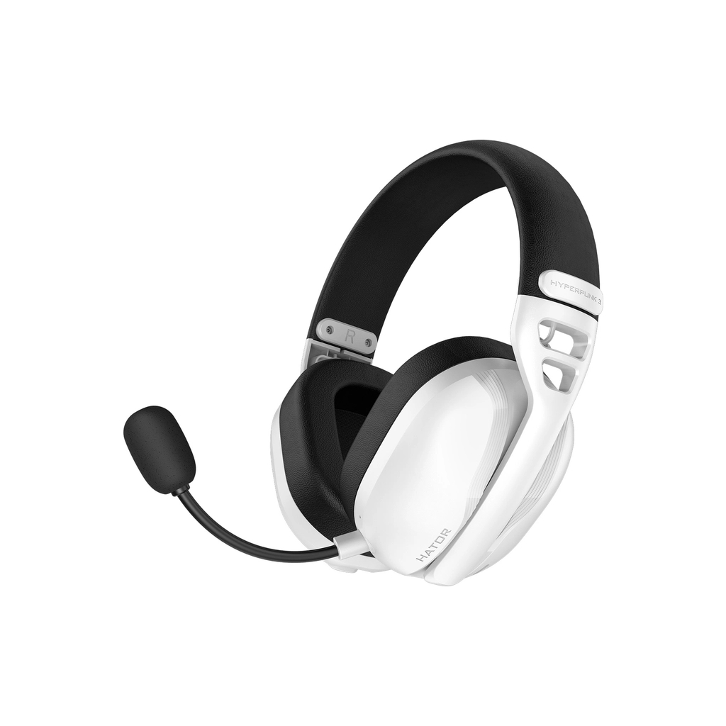 Навушники Hator Hyperpunk 3 Wireless White (ESH16) - зображення 2