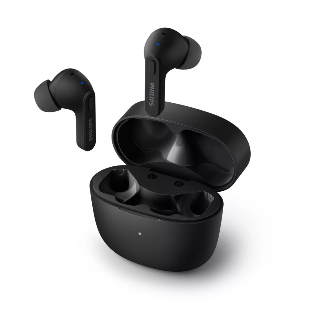 Навушники Philips TAT2206 True Wireless IPX4 Black (TAT2206BK/00) - зображення 1