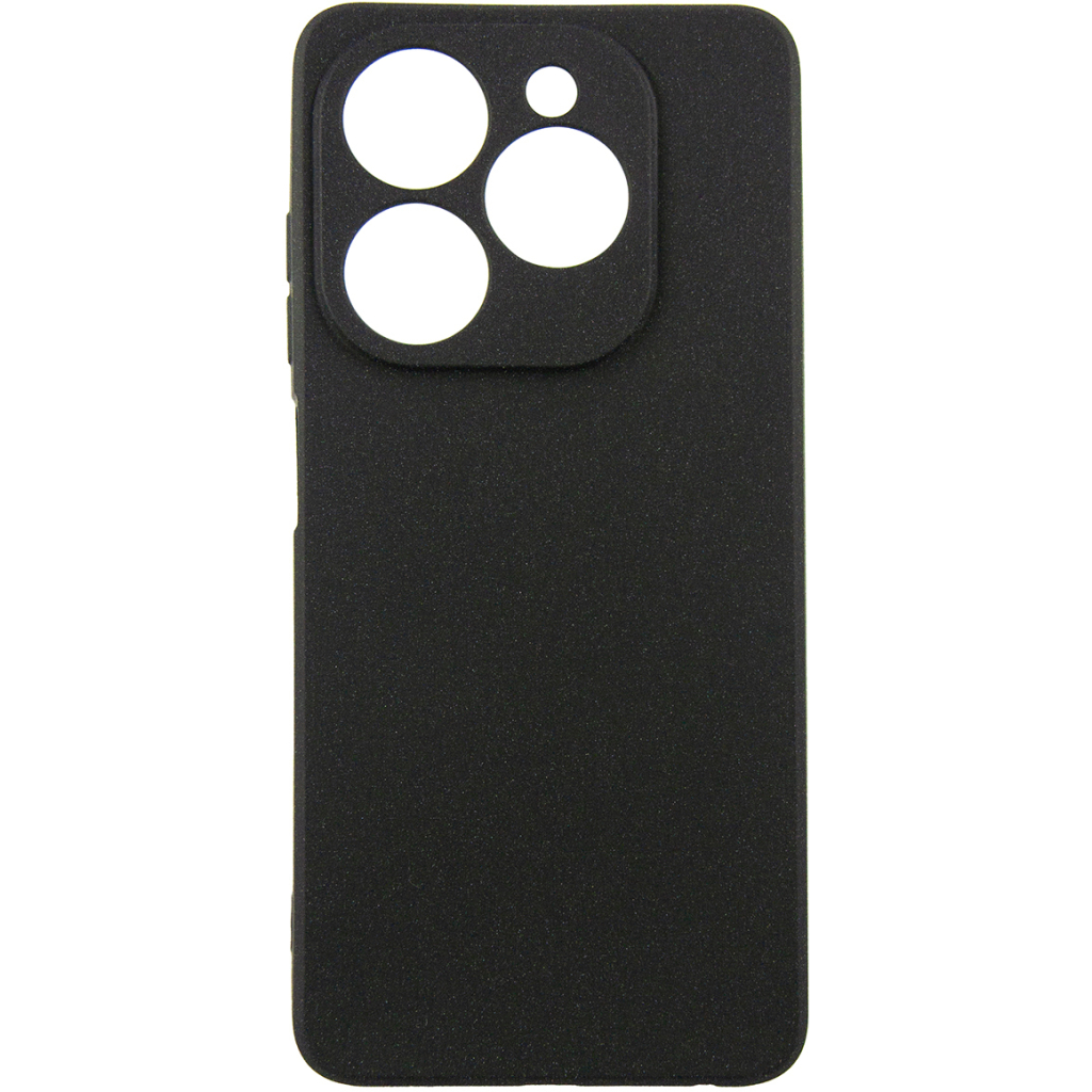 Чохол до мобільного телефона Dengos Carbon Tecno Spark 20C (black) (DG-TPU-CRBN-219) - зображення 1
