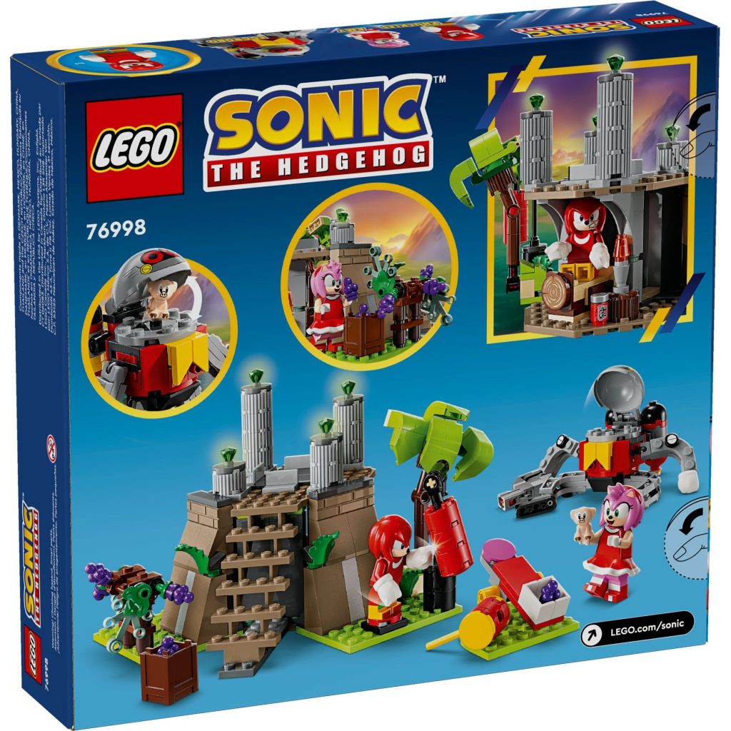 Конструктор LEGO Sonic the Hedgehog Наклз і вівтар майстра Смарагда (76998) - зображення 7