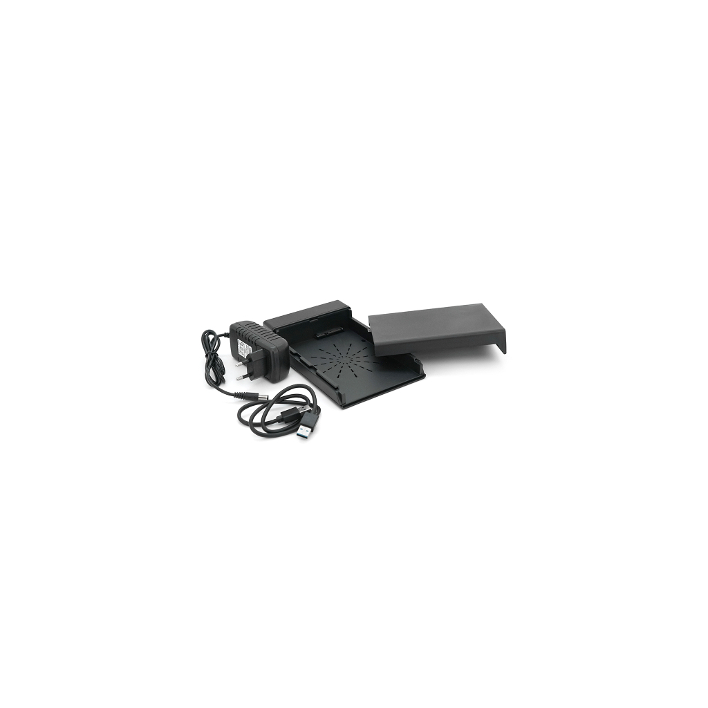 Кишеня зовнішня Voltronic Z40 USB 3.0 to 3.5" SATA black (Z40/3.0) - зображення 4