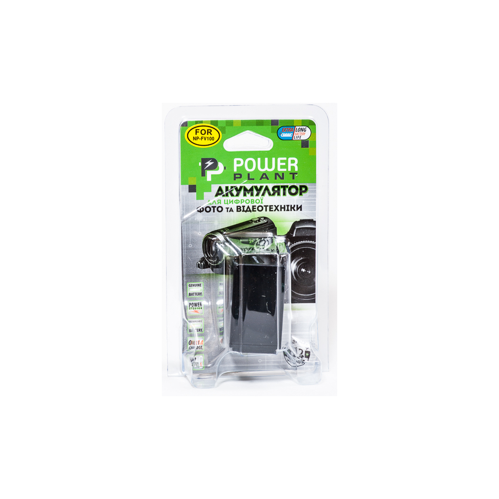 Акумулятор до фото/відео PowerPlant Sony NP-FV100 (DV00DV1271) - изображение 5