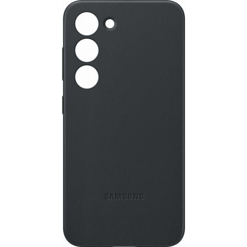 Чохол до мобільного телефона Samsung Galaxy S23 Leather Case Black (EF-VS911LBEGRU) - зображення 1