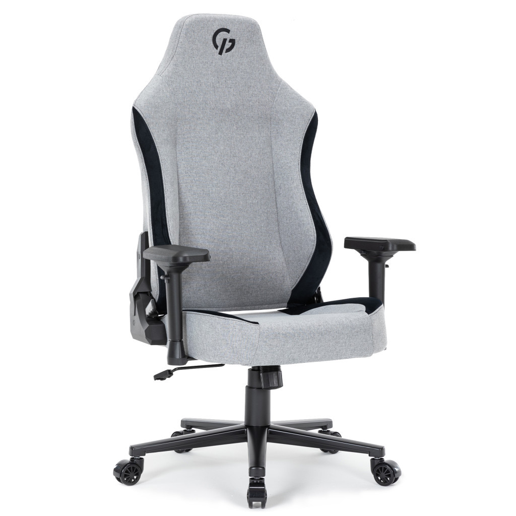 Крісло ігрове GamePro GC715DG Linen fabric Dark grey (GC715DG) - зображення 3