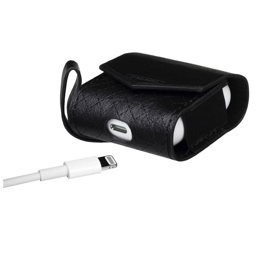 Чохол для навушників Baroque i-Smile для Apple AirPods IPH1436 Black (702341) - зображення 4