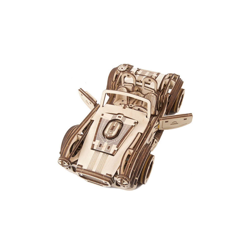 Конструктор Ugears Дрифт Кобра гоночний автомобіль (6337288) - зображення 8