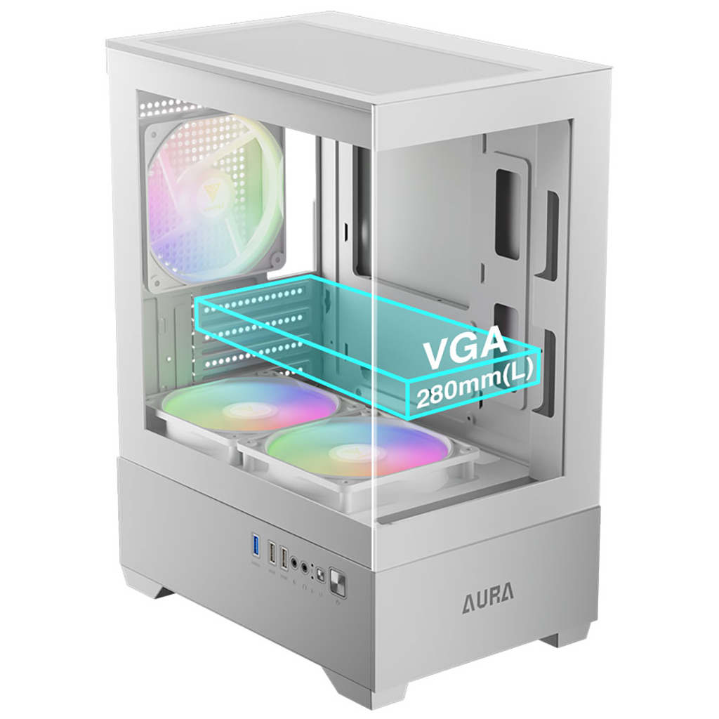 Корпус Gamdias AURA GC9M ARGB WH (4711514502534) - зображення 9