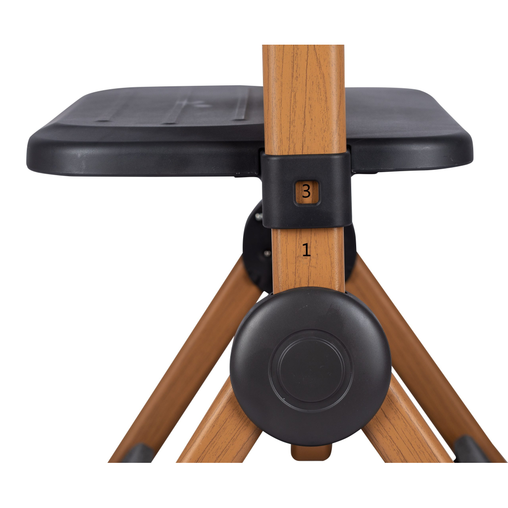 Ліжечко FreeON приліжкове та стільчик для дитини Nest & Feed 2 в 1, grey (84959) - зображення 4