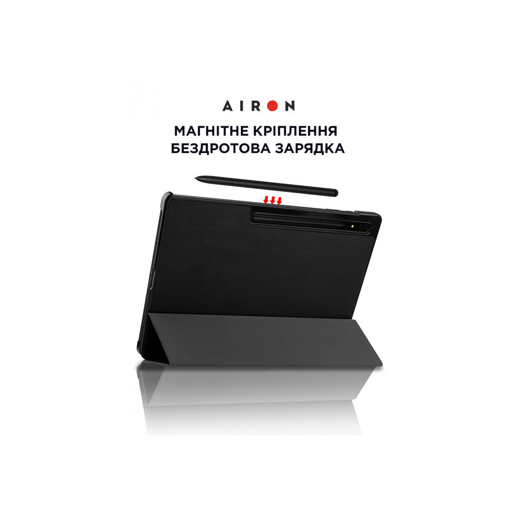 Чохол до планшета AirOn Premium Samsung Galaxy Tab S8 Ultra 14.6 2022 + protective film black (4822352781090) - изображение 12