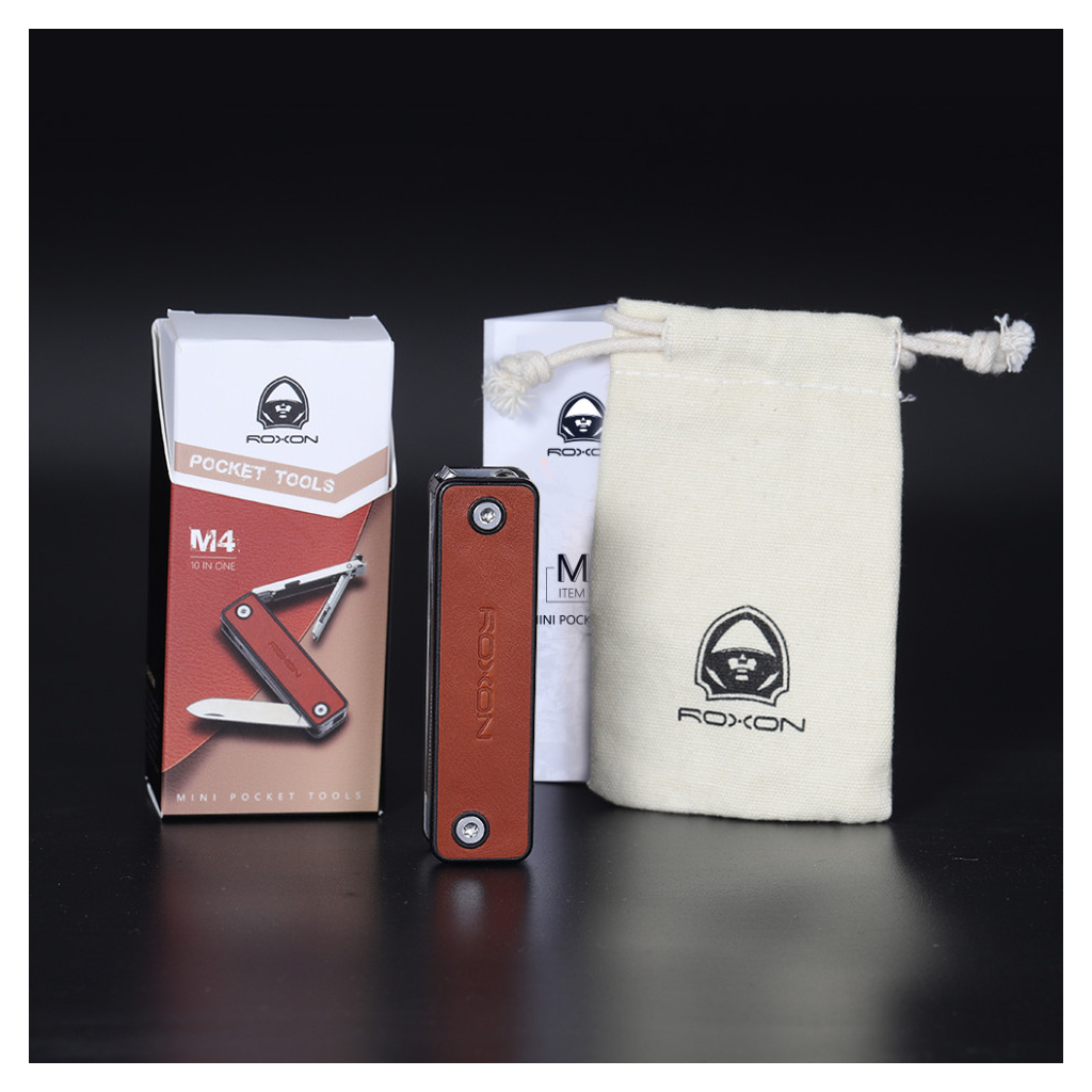 Мультитул Roxon Міні M4 Коричневий (M4) - зображення 4