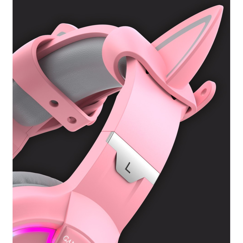 Навушники Havit HV-H2233d Cat Pink - зображення 9