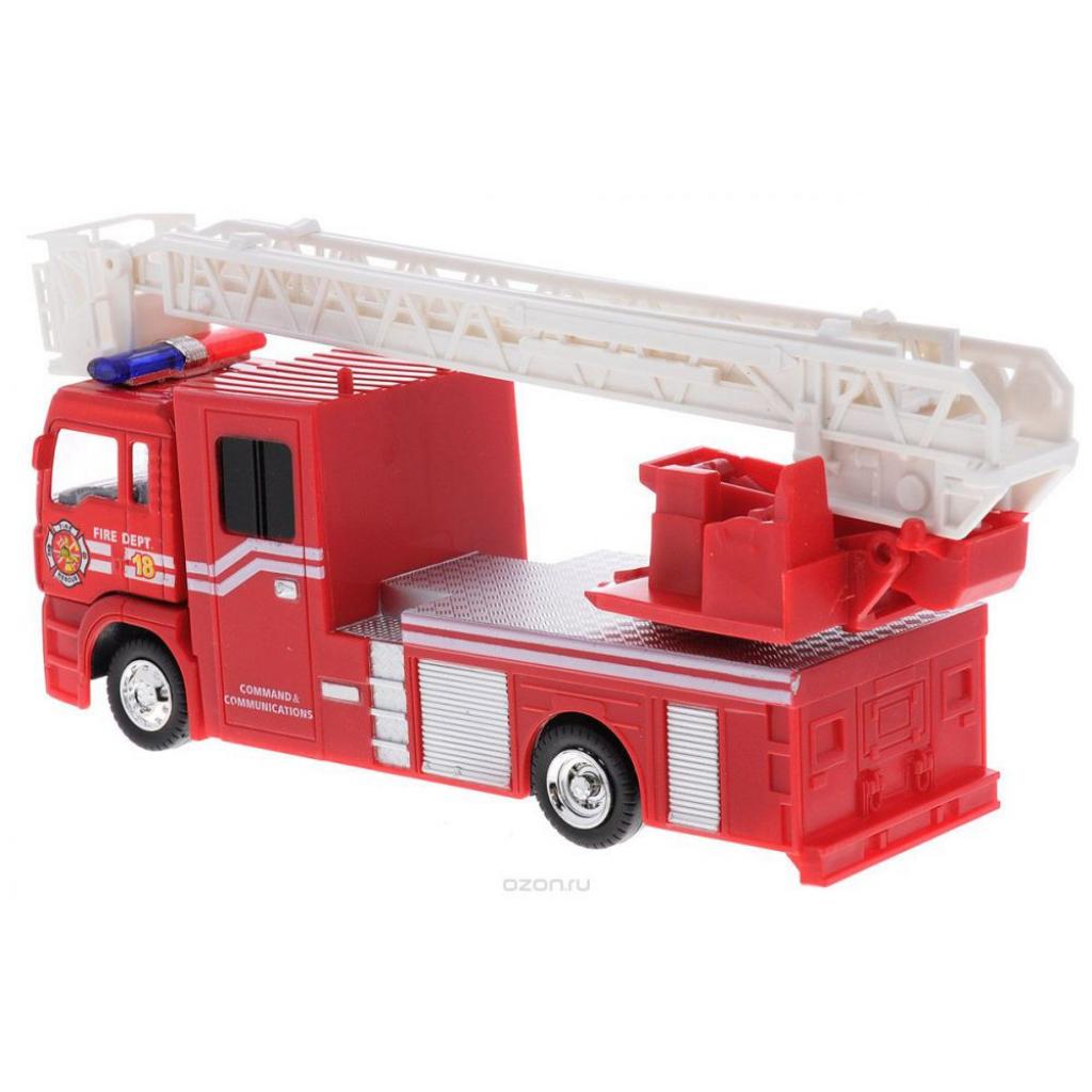 Спецтехніка Big Motors Пожарная машинка инерционная (JL81016) - зображення 2
