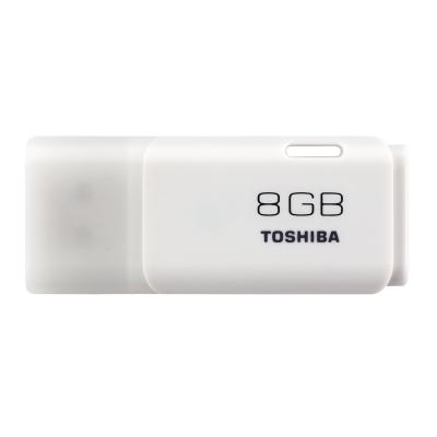 USB флеш накопичувач Toshiba 8GB Hayabusa White USB 2.0 (THN-U202W0080E4) - изображение 1