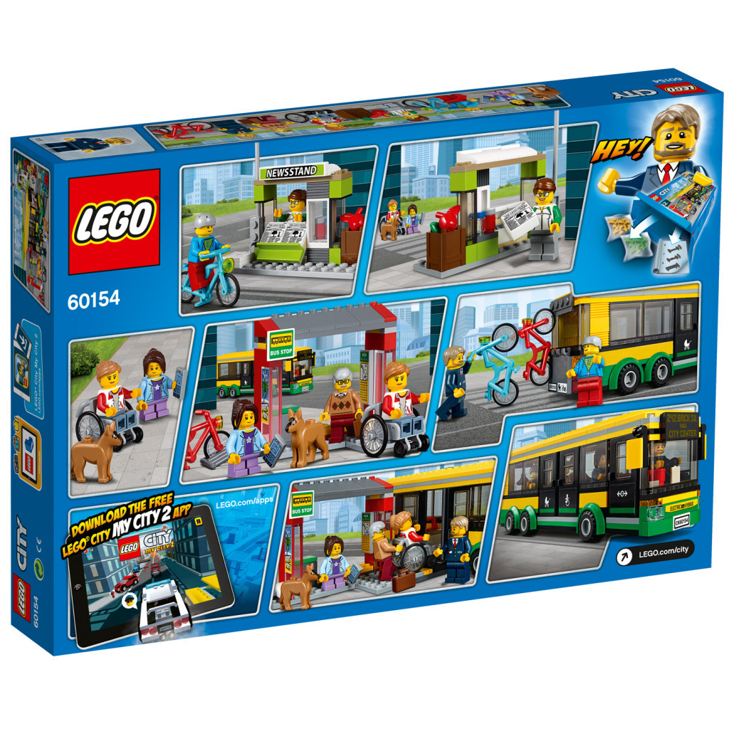 Конструктор LEGO City Автобусна зупинка (60154) - зображення 11