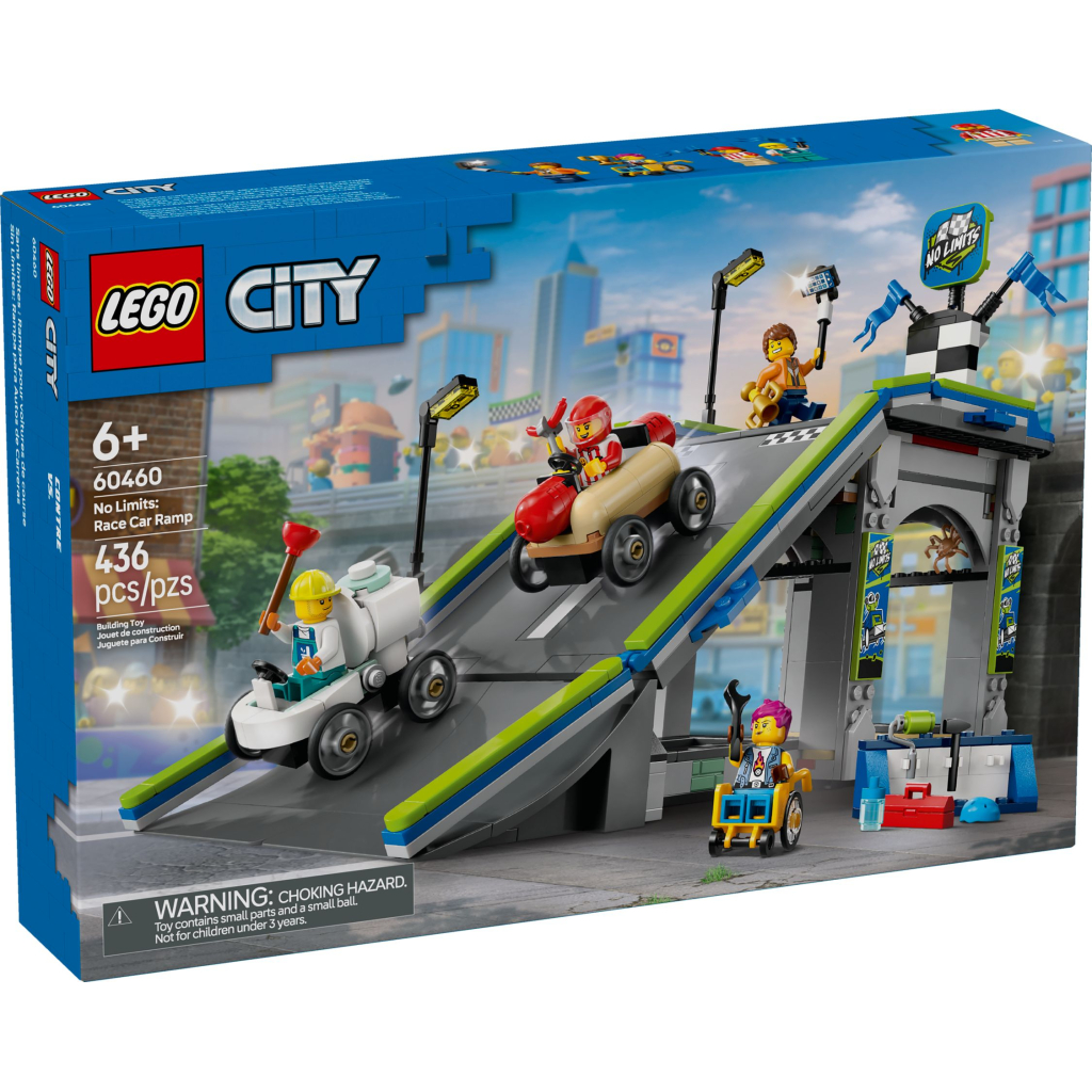 Конструктор LEGO City Жодних обмежень: Автодром для гоночних автомобілів (60460) - зображення 1