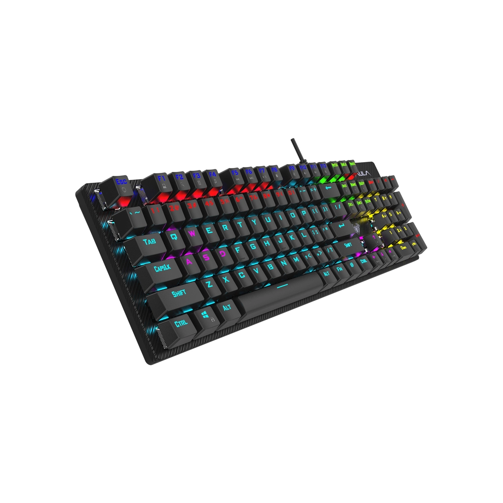 Клавіатура Aula S2022 KRGD Blue Hot-Swap USB UA Black (6948391202235) - зображення 3