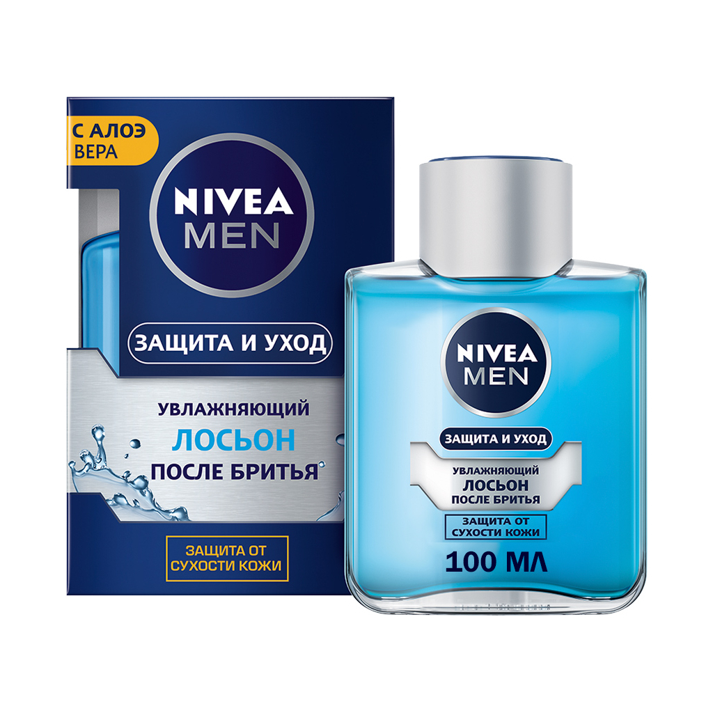 Лосьйон після гоління Nivea Men з алое вера та провітаміном В5 100 мл (4005900369017) - зображення 2