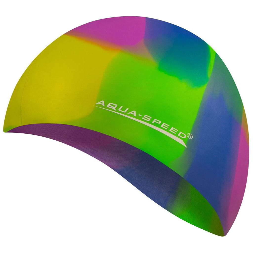 Шапка для плавання Aqua Speed Bunt 4066 113-73 мультиколор Уні OSFM (5908217640666) - зображення 1