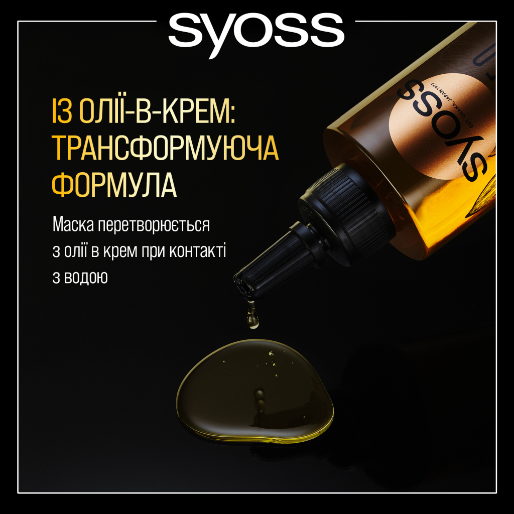 Маска для волосся Syoss Oleo Intense для сухого та тьмяного волосся 200 мл (9000101712490) - зображення 4