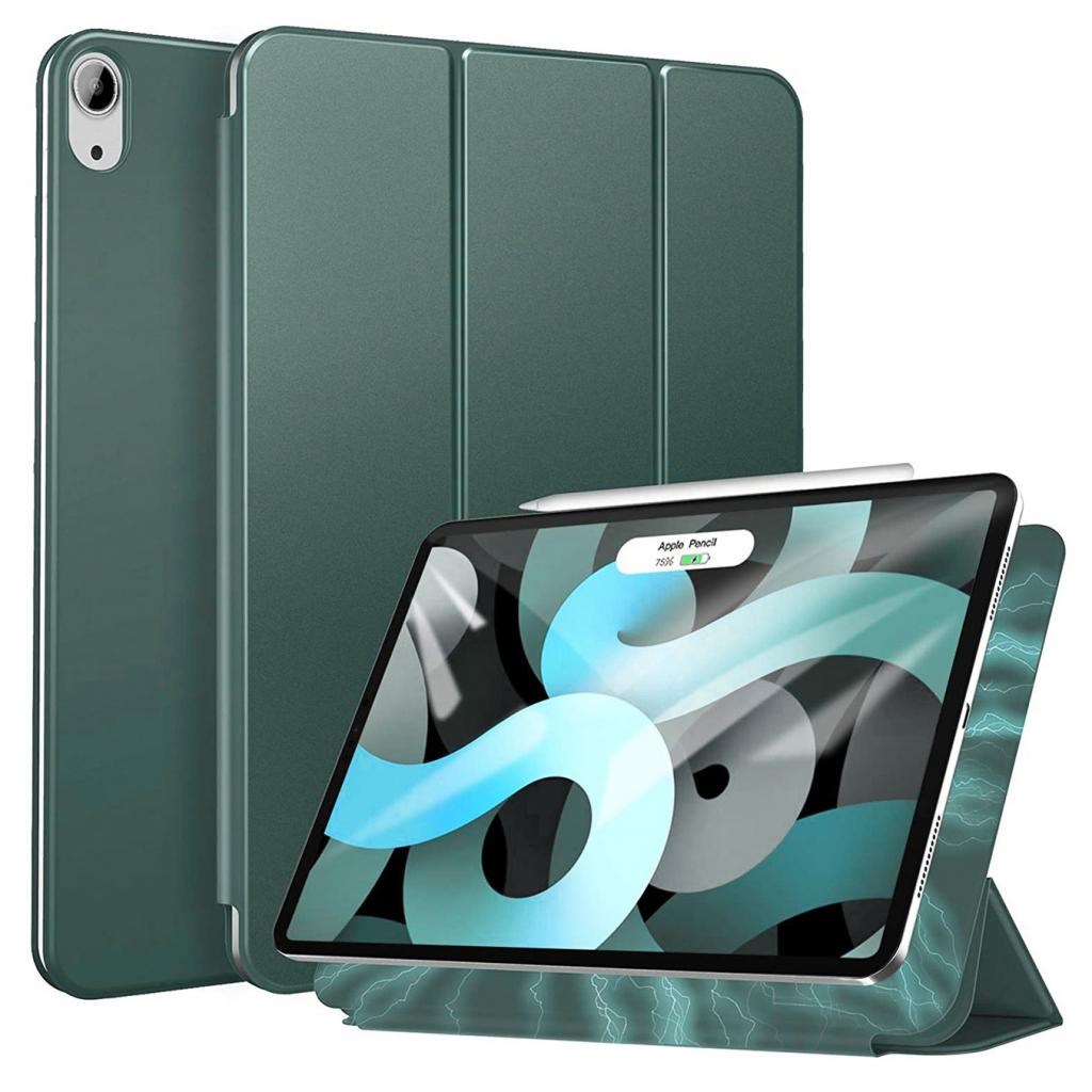 Чохол до планшета BeCover Magnetic Apple iPad Air 10.9 2020/2021 Dark Green (705550) - зображення 1