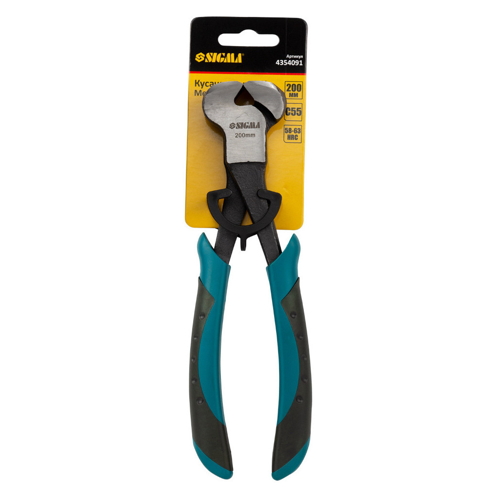 Кусачки Sigma торцеві 200мм Mega (4354091) - изображение 7
