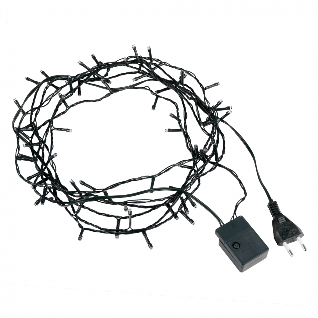 Гірлянда YES! Fun Нитка 70 LED Синя 4.9 м 8 режимів миготіння (974843) - зображення 2