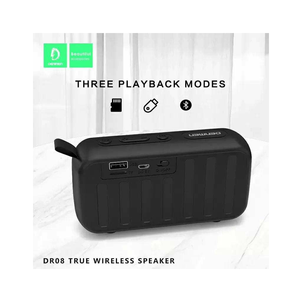 Акустична система Denmen DR08 Black (DR08-BK) - зображення 7