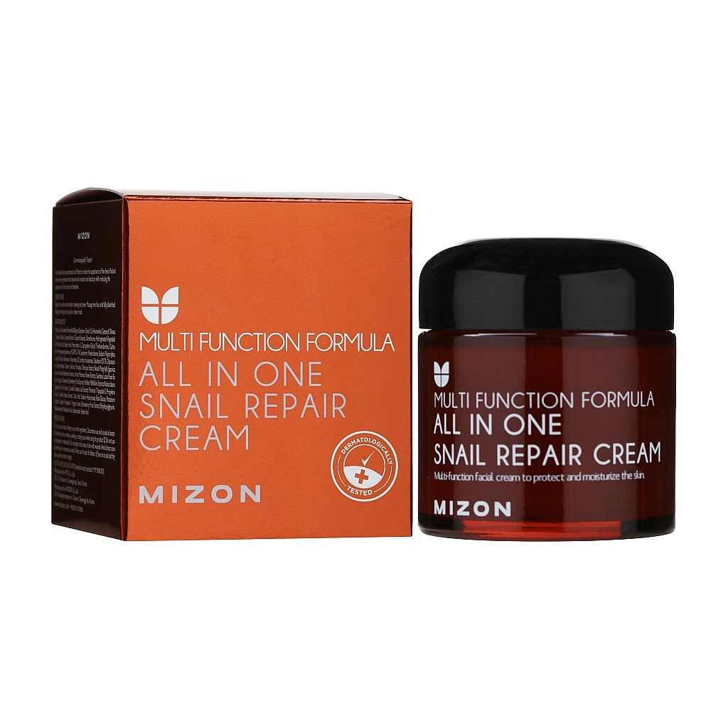 Крем для обличчя Mizon All in One Snail Repair Cream 75 мл (8809663751654) - зображення 2