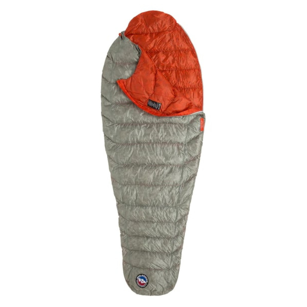 Спальний мішок Big Agnes Pluton UL 40 (850 DownTek) Regular gray/pumpkin - Left Zip (021.0180) - зображення 2