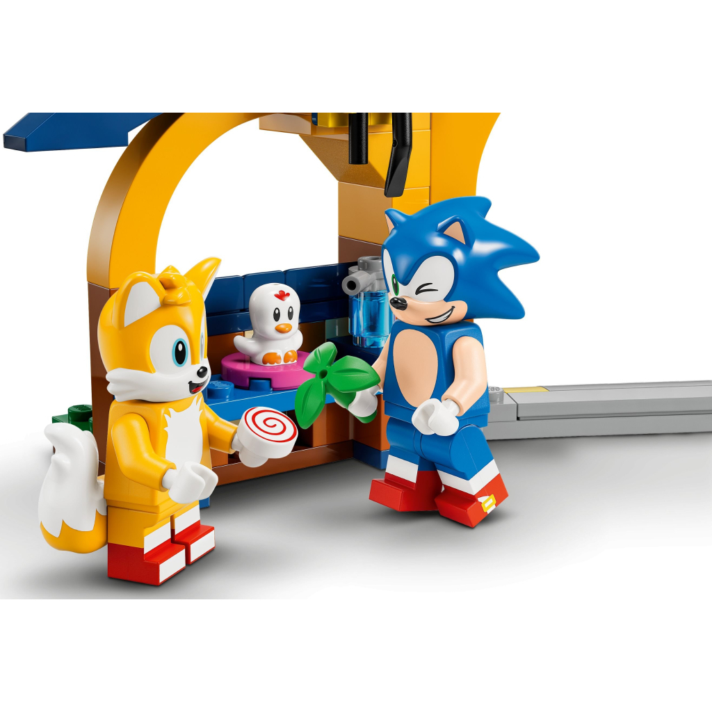 Конструктор LEGO Sonic the Hedgehog Майстерня Тейлз і літак Торнадо 376 деталей (76991) - зображення 5