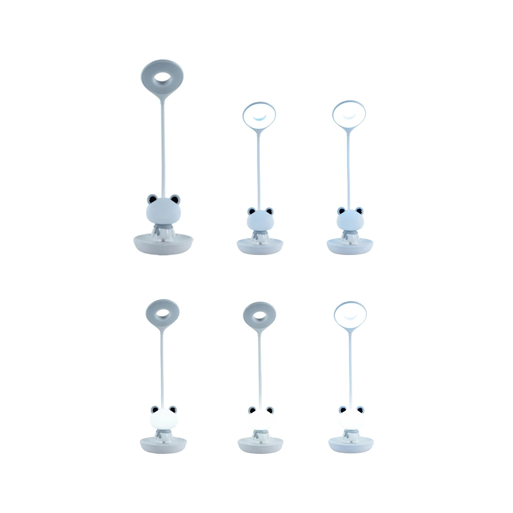 Настільна лампа Kite Froggy LED з акумулятором, біла (K24-492-3-1) - зображення 5