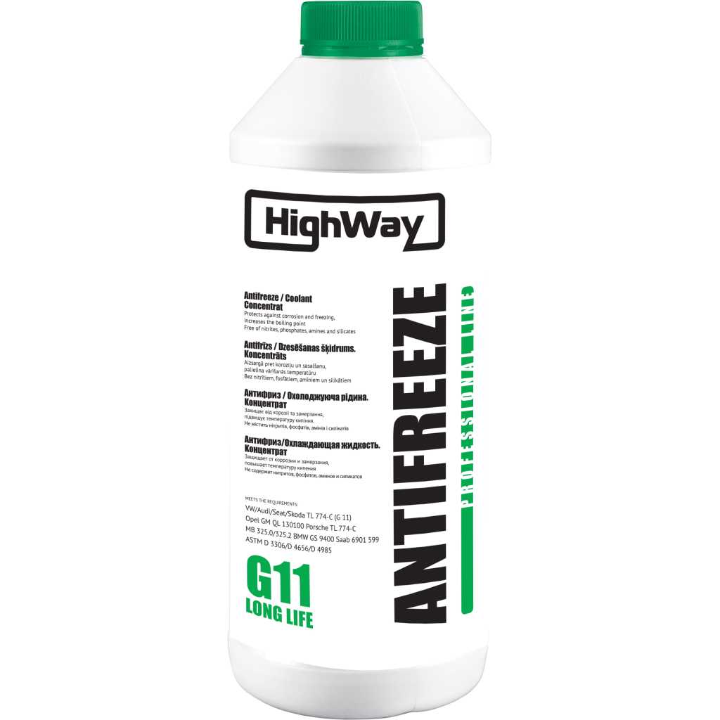 Антифриз HighWay концентрат зелений 1,5л (10024) - зображення 1