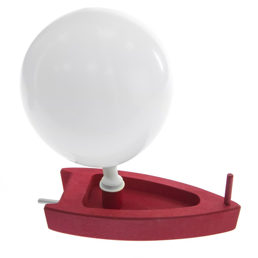 Машина Nic Шлюпка дерев'яна червона (NIC526460) - зображення 6