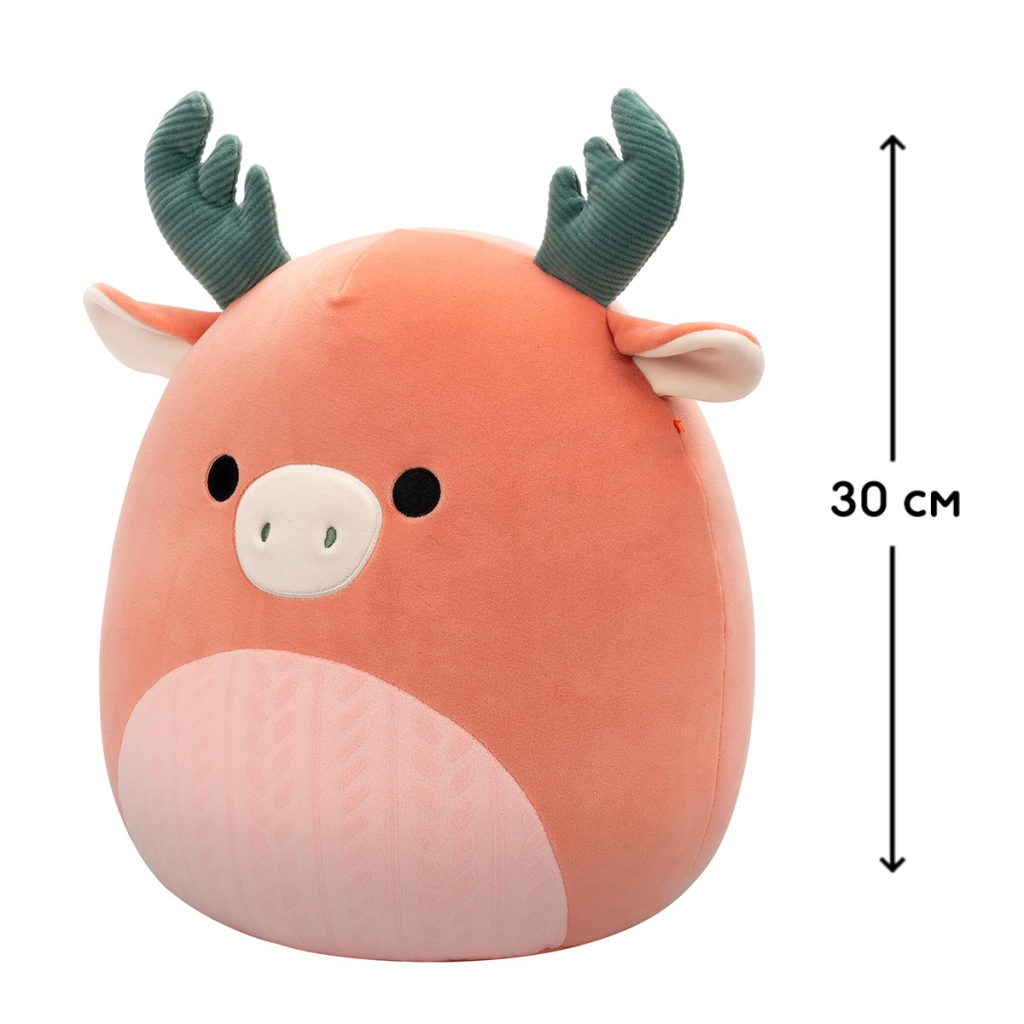 М'яка іграшка Squishmallows Лось Ромелу 30 см (SQCR06686) - зображення 2